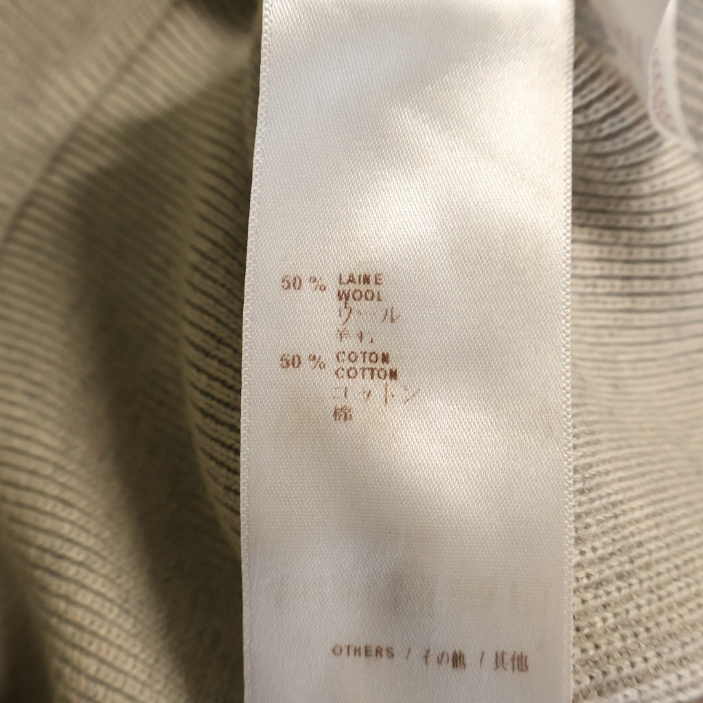LOUIS VUITTON(ルイヴィトン) 14AW Shawl Collar Cardigan ショールカラー ウールニットカーディガン グレー RM142Q H6N47WK84