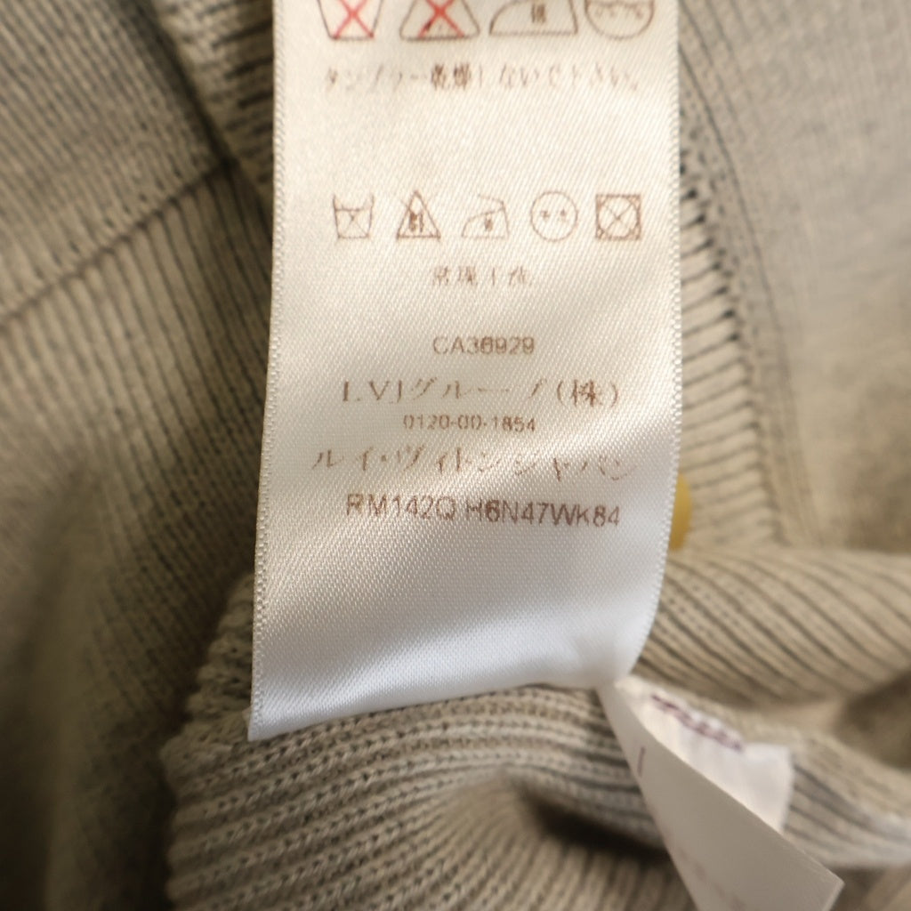LOUIS VUITTON(ルイヴィトン) 14AW Shawl Collar Cardigan ショールカラー ウールニットカーディガン グレー RM142Q H6N47WK84