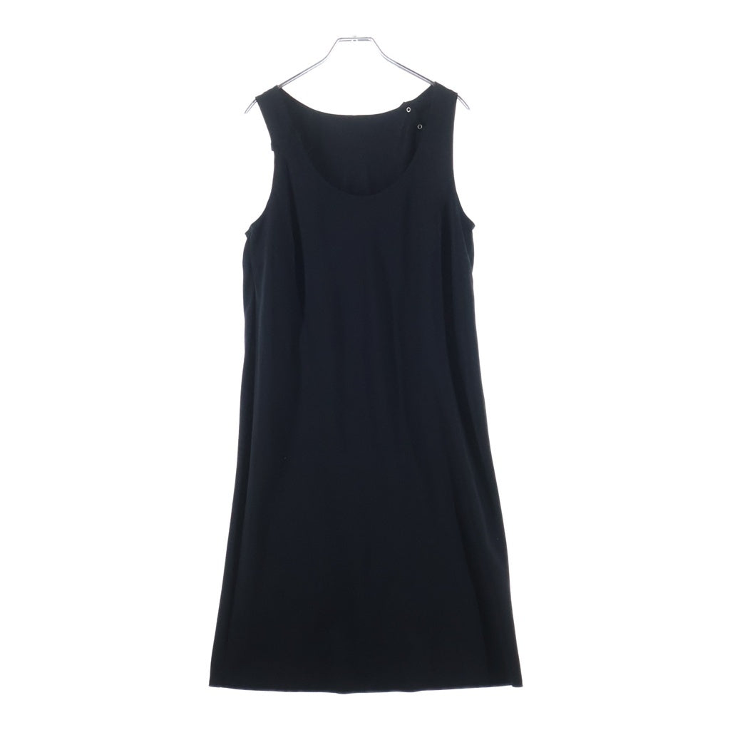 MM6 Maison Margiela(エムエムシックスメゾンマルジェラ) 16SS スパンコールレイヤードキャミロングワンピース ブラック×レッド S52CT0103 レディース