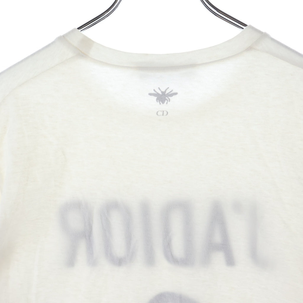 Christian Dior(クリスチャンディオール) 2022 コットン J'ADIOR 8 ロゴ 半袖Tシャツ カットソー ホワイト 213T03TC00 レディース