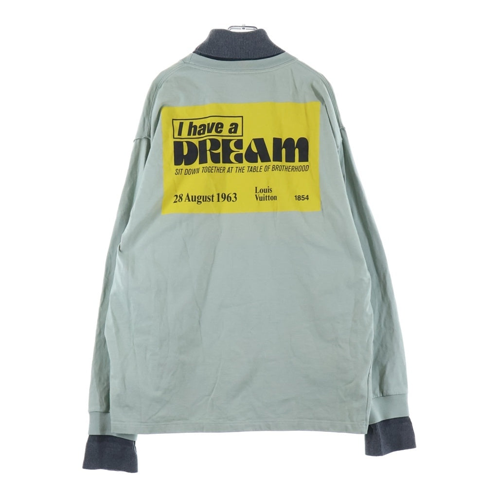 LOUIS VUITTON(ルイヴィトン) 2019AW アイハブアドリーム タートルネックセーター 長袖Tシャツ グリーン コットン×ニット #XXL RM192 NPO HY12W