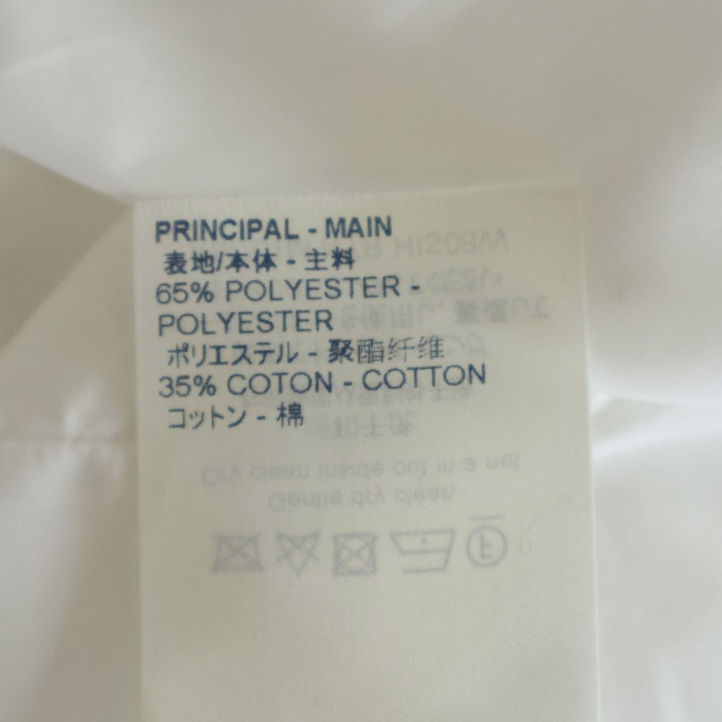 LOUIS VUITTON(ルイヴィトン) 20SS ベスト ドッキングデザイン ロングスリーブ シャツ 長袖 ブラウス ポリエステル×コットン ホワイト RM201M NYR HIS08W