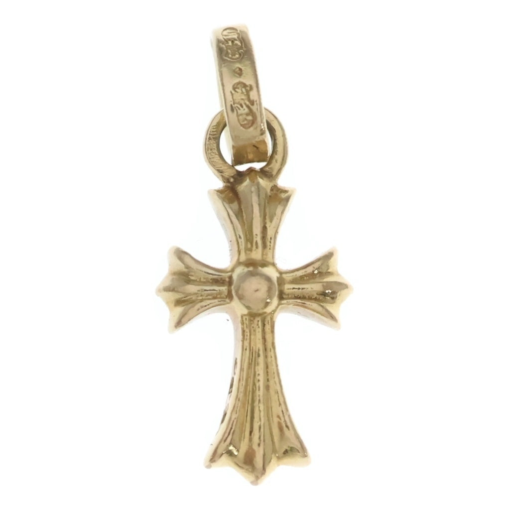 CHROME HEARTS(クロムハーツ) 22K CRS BBYFAT P/DIA ベイビーファットクロス PAVEダイヤ ペンダントトップ ゴールド BCA035