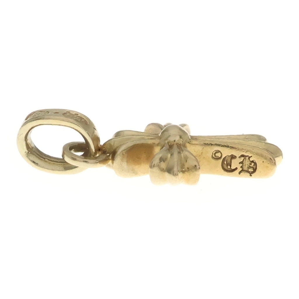 CHROME HEARTS(クロムハーツ) 22K CRS BBYFAT P/DIA ベイビーファットクロス PAVEダイヤ ペンダントトップ ゴールド BCA035