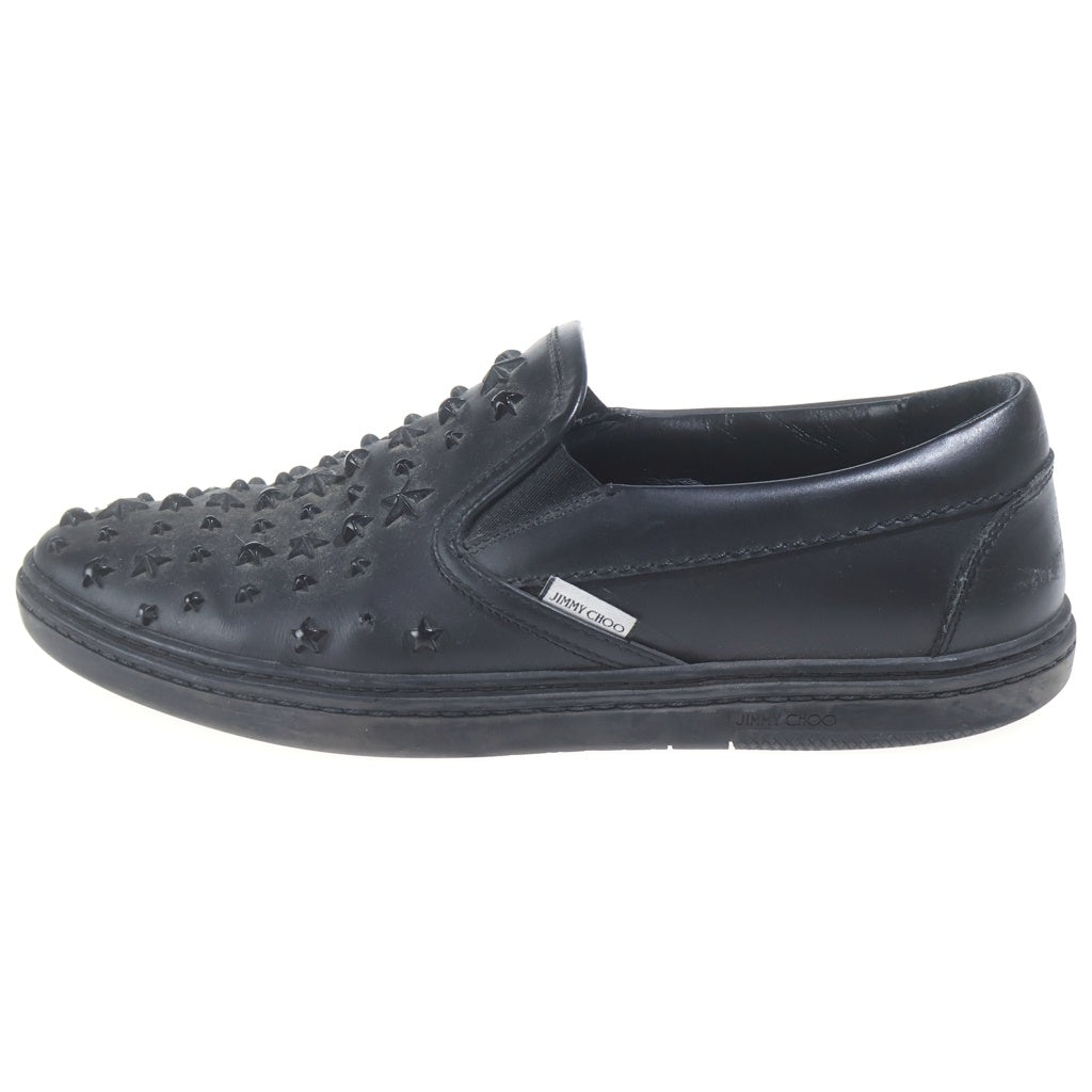 JIMMY CHOO(ジミーチュウ) GROVE OMX スタッズ ローカットスニーカー ブラック