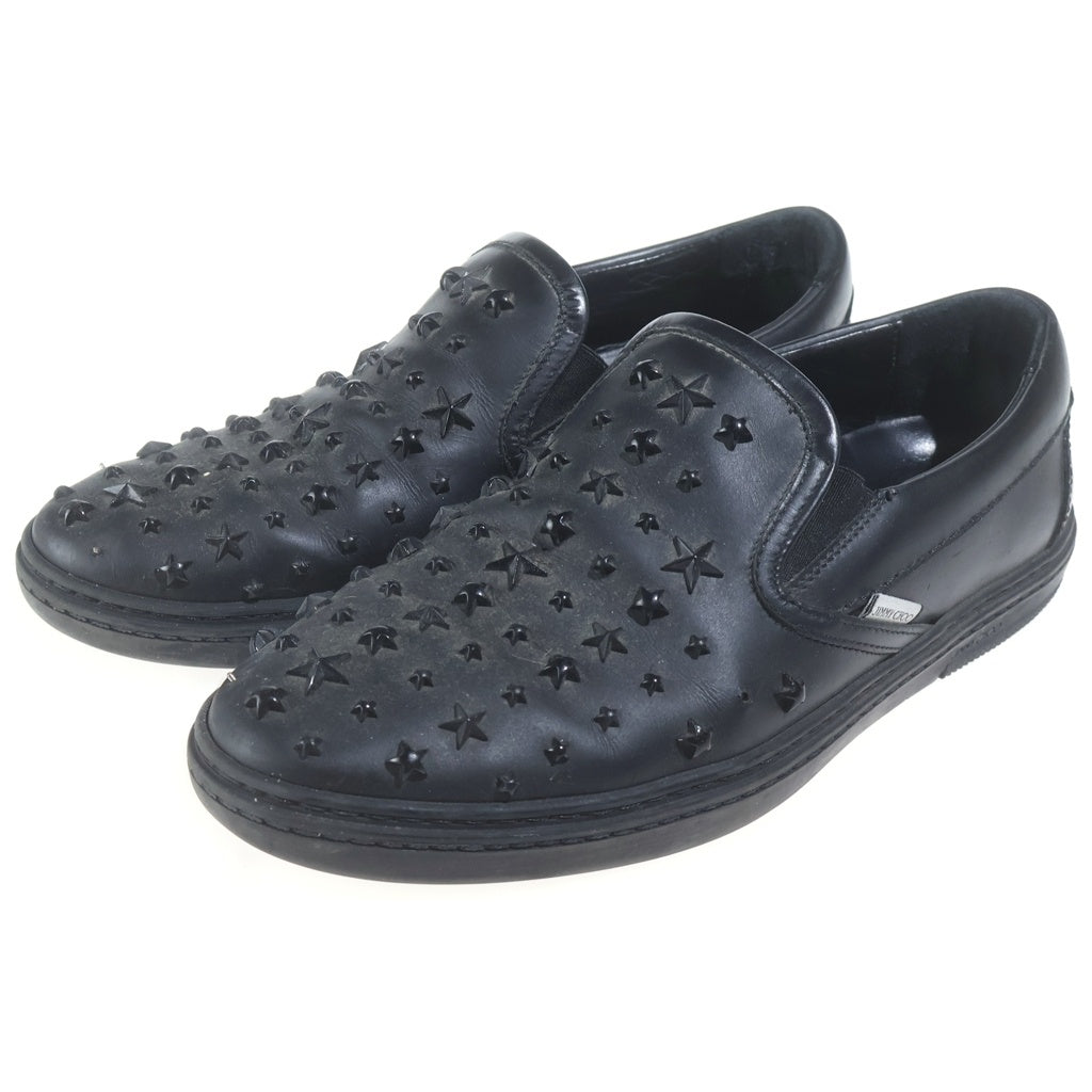 JIMMY CHOO(ジミーチュウ) GROVE OMX スタッズ ローカットスニーカー ブラック