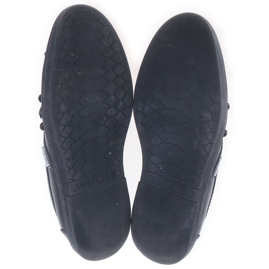 JIMMY CHOO(ジミーチュウ) GROVE OMX スタッズ ローカットスニーカー ブラック