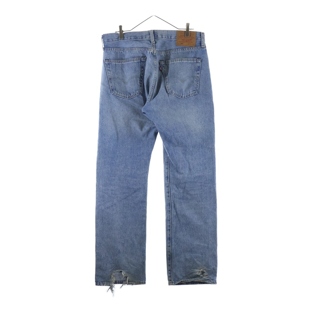 Levi's premium(リーバイスプレミアム) 501 デニムパンツ ダメージジーンズ インディゴ ブルー W33L32