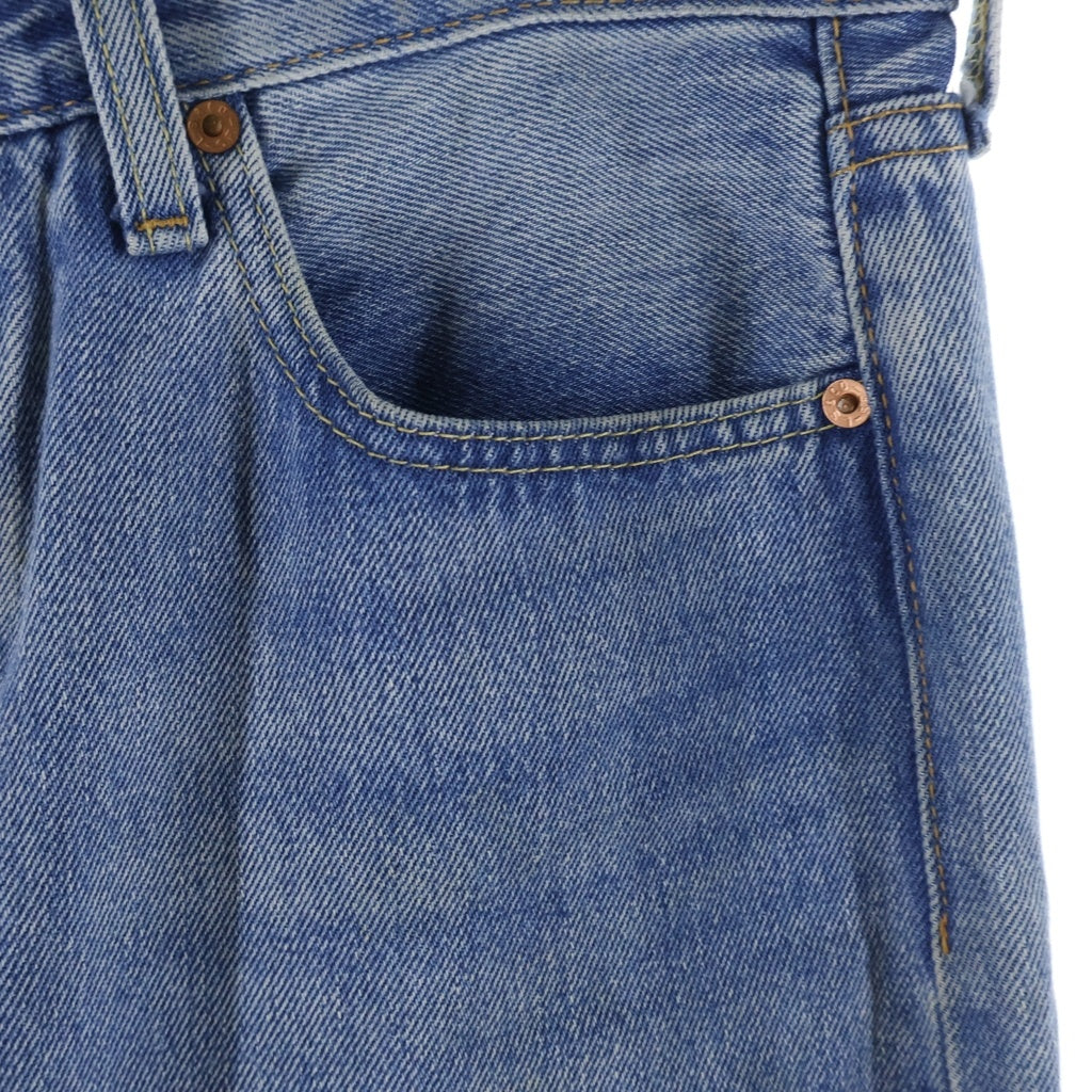 Levi's premium(リーバイスプレミアム) 501 デニムパンツ ダメージジーンズ インディゴ ブルー W33L32