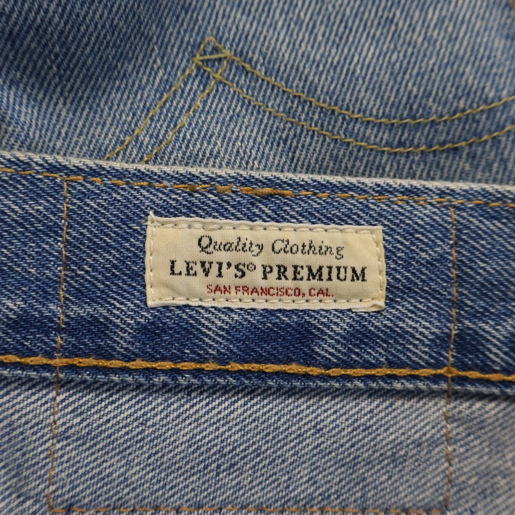 Levi's premium(リーバイスプレミアム) 501 デニムパンツ ダメージジーンズ インディゴ ブルー W33L32