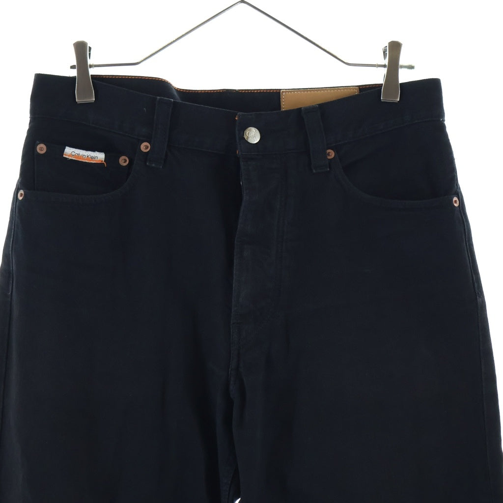 Calvin Klein(カルバンクライン) 21SS 5Pデニム パンツ ダメージジーンズ ブラック 製品染め 40134MA