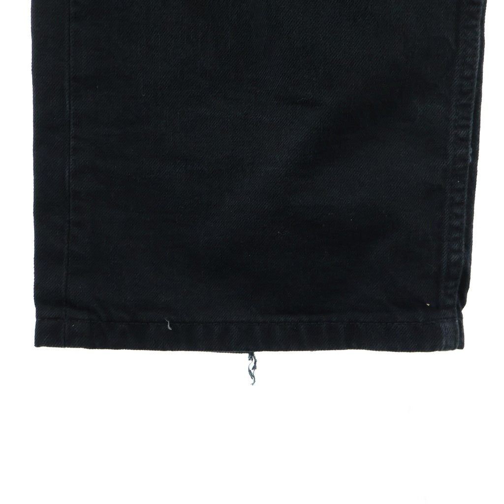 Calvin Klein(カルバンクライン) 21SS 5Pデニム パンツ ダメージジーンズ ブラック 製品染め 40134MA