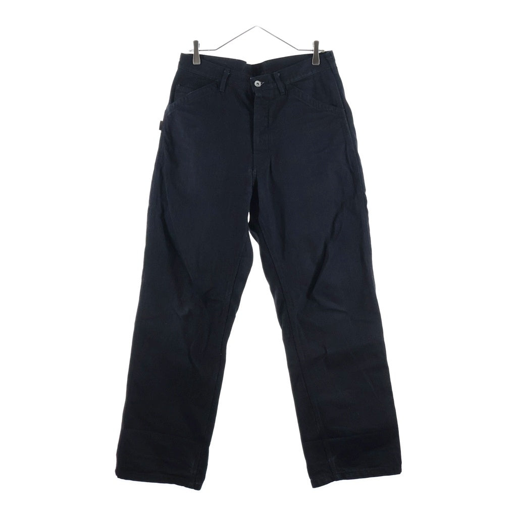 NEIGHBORHOOD(ネイバーフッド) 20SS UTILITY/C-PT ユーティリティ デニムパンツ ダメージジーンズ ブラック 背面バックル 201XBNH-PTM16