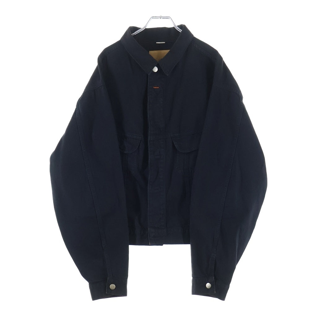 Calvin Klein(カルバンクライン) ARCHROMA TRUCKER アークロマ トラッカージャケット デニム ブラック 40133MA