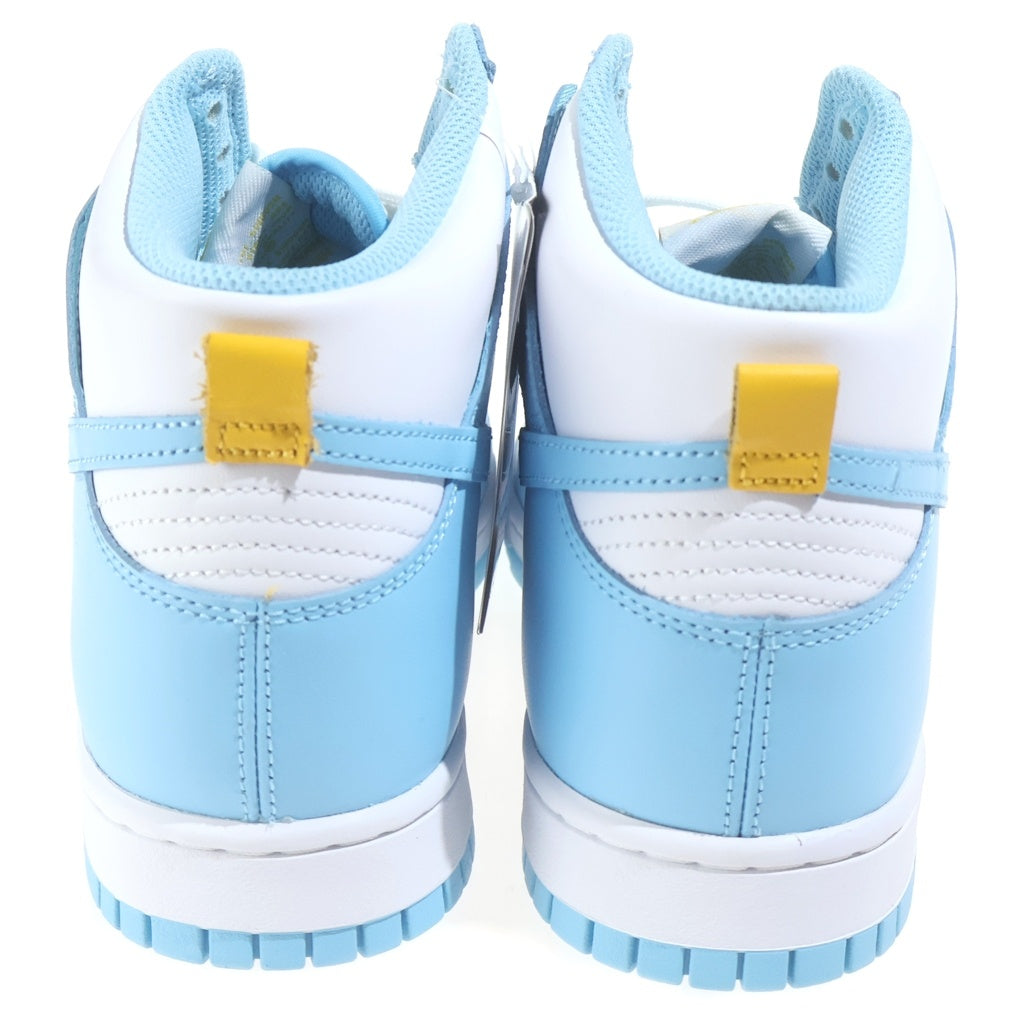NIKE(ナイキ) DUNK HIGH BLUE CHILL ダンク ハイ ブルーチル ハイカット スニーカー #US9.5/27.5cm ブルー/ホワイト DD1399-401