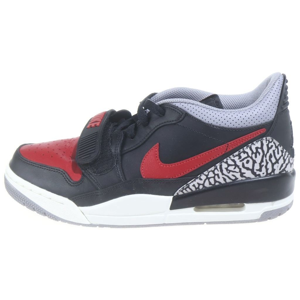 NIKE(ナイキ) AIR JORDAN LEGACY 312 LOW エアジョーダン レガシー ローカットスニーカー ブラック/レッド US9/27cm CD7069-006