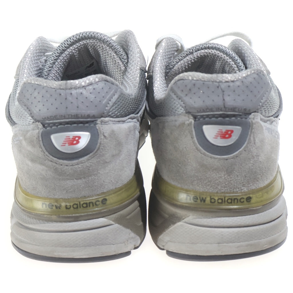 New Balance(ニューバランス) M990GL4 GRAY ローカットスニーカー シューズ USA製 スエード メッシュ グレー US8.5/26.5cm