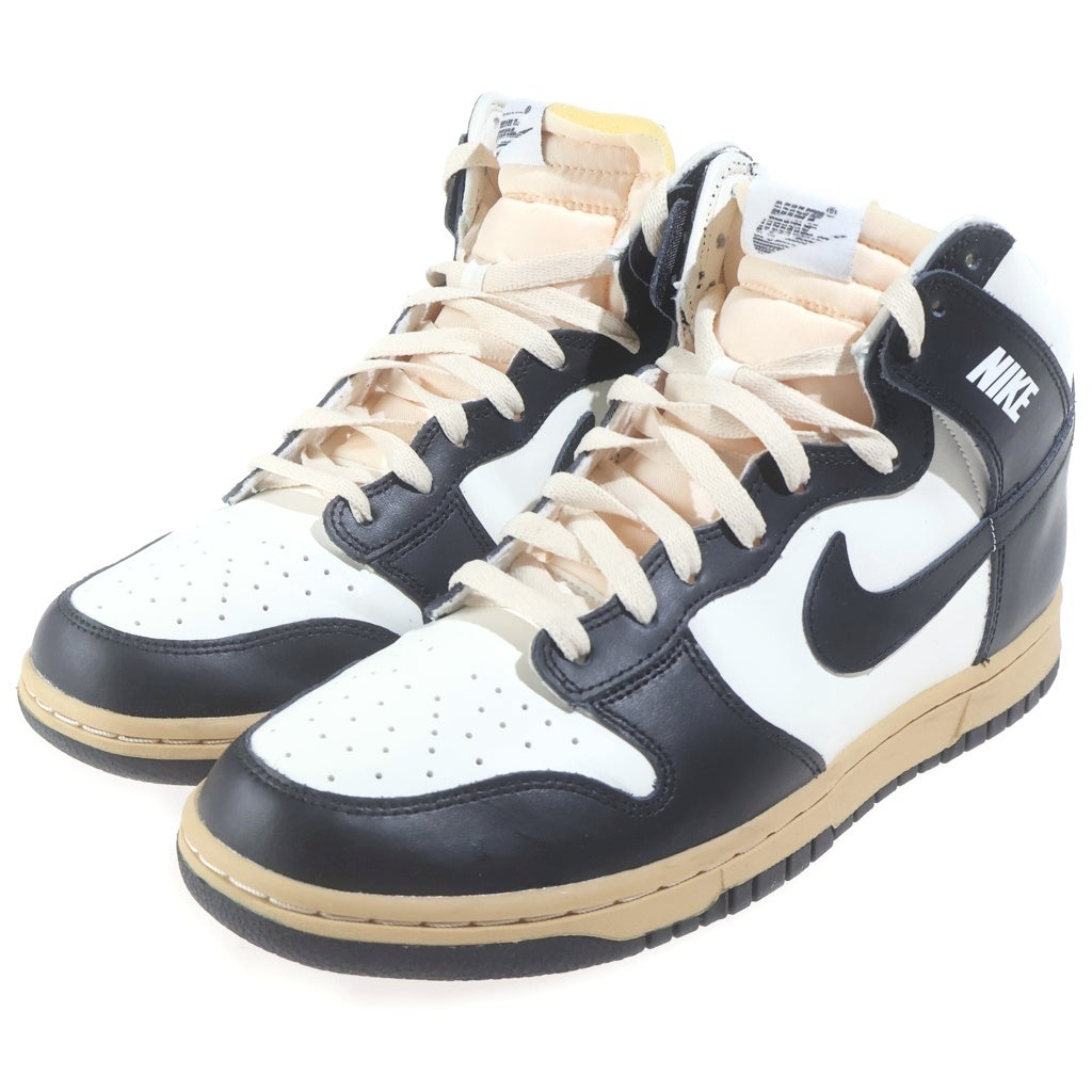 NIKE(ナイキ) WMNS DUNK HIGH SE Black and Sail ウィメンズ ダンク ブラック アンド セイル ハイカットスニーカー ブラック/ホワイト U11/28cm DZ4732-133