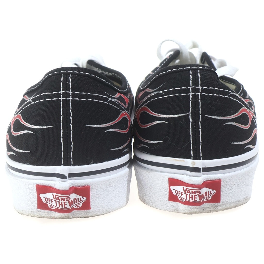 VANS(ヴァンズ) AUTHENTIC MASH UP FLAMES バンズ オーセンティック マッシュ アップ フレイム ローカットスニーカー キャンバス ブラック×レッド VN0A38EMVKJ
