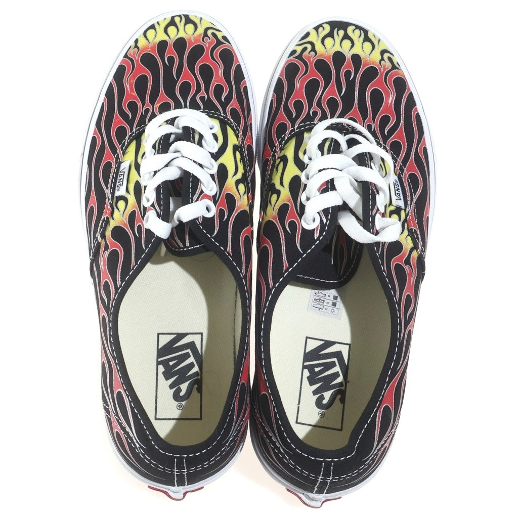 VANS(ヴァンズ) AUTHENTIC MASH UP FLAMES バンズ オーセンティック マッシュ アップ フレイム ローカットスニーカー キャンバス ブラック×レッド VN0A38EMVKJ