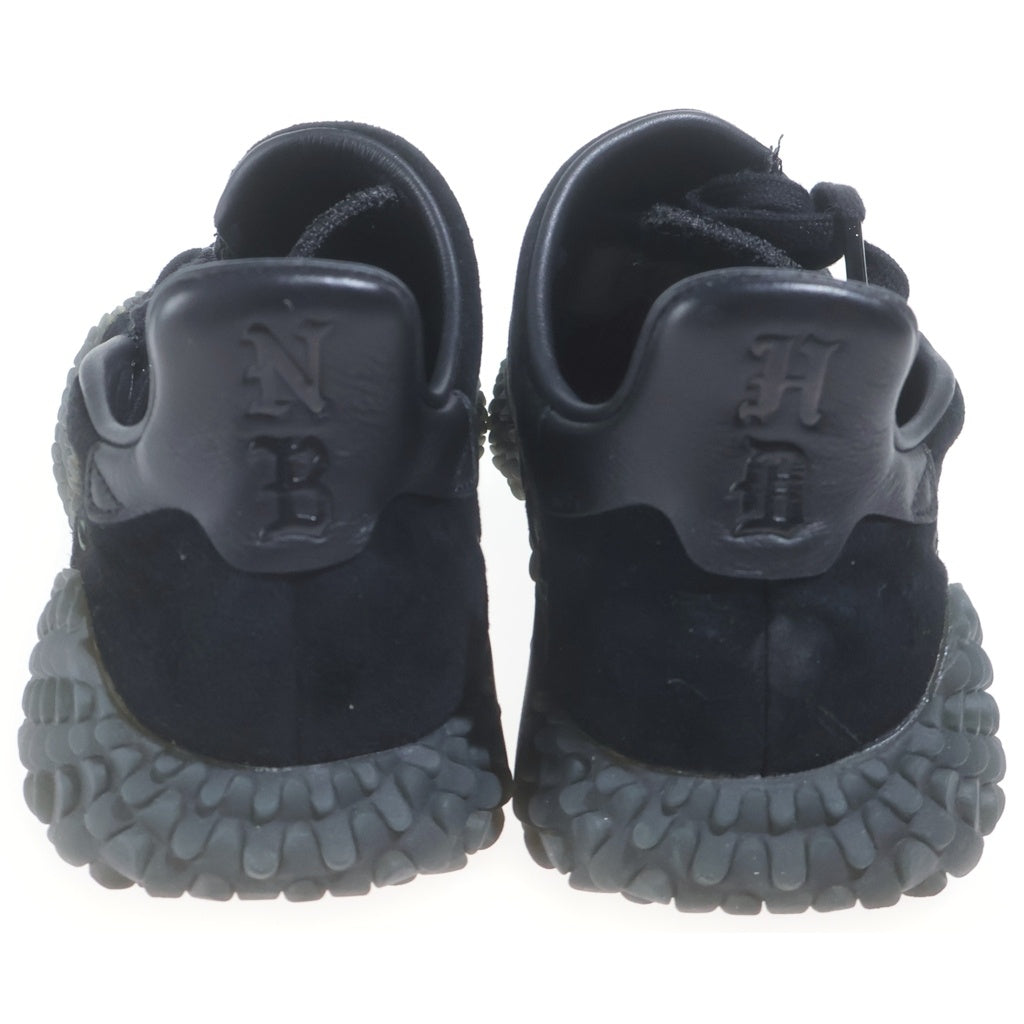 adidas(アディダス) ×NEIGHBORHOOD KAMANDA 01 ネイバーフッド カマンダ01 スエード ローカット スニーカー #US8 1/2 /26.5cm ブラック B37341