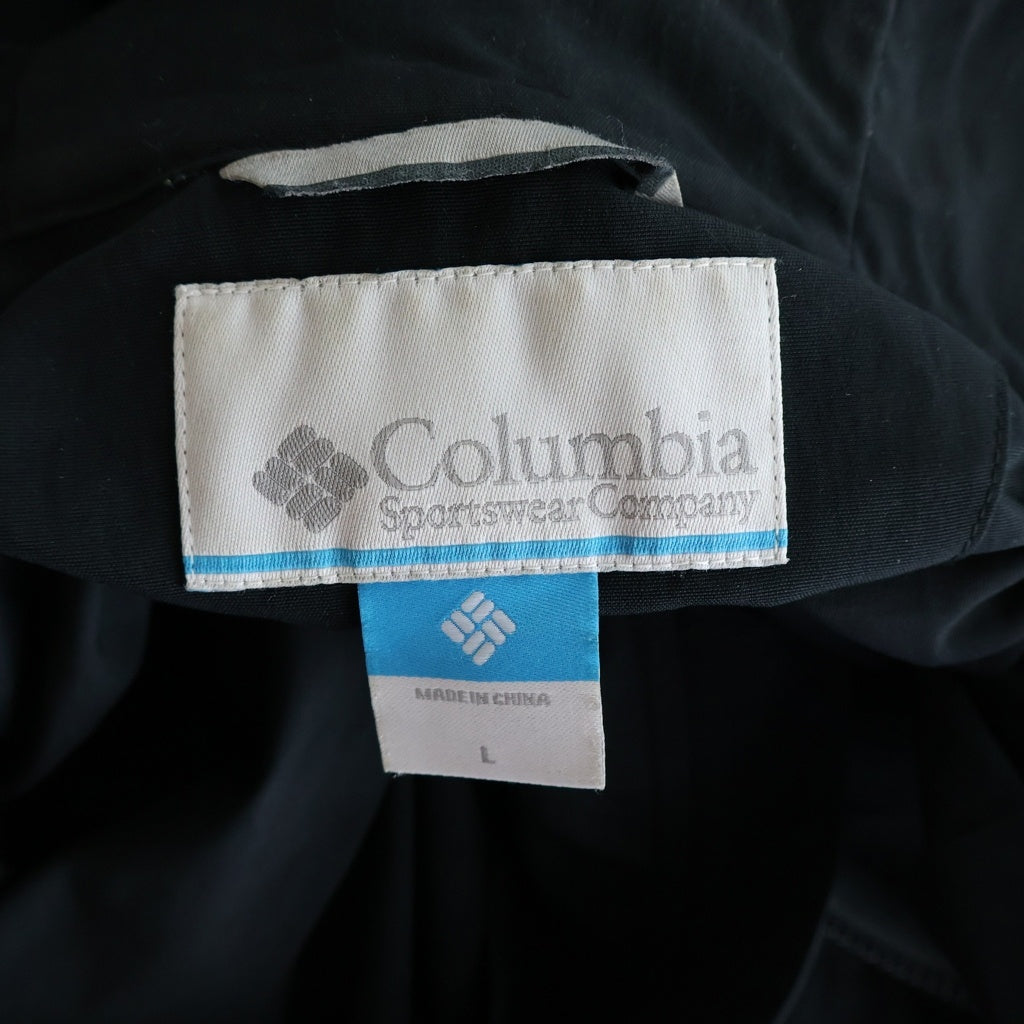 Columbia(コロンビア) Vizzavona Pass II Jacket ヴィザヴォナパスII ジャケット マウンテンパーカー フード付き ナイロン ブラック 223XM3394