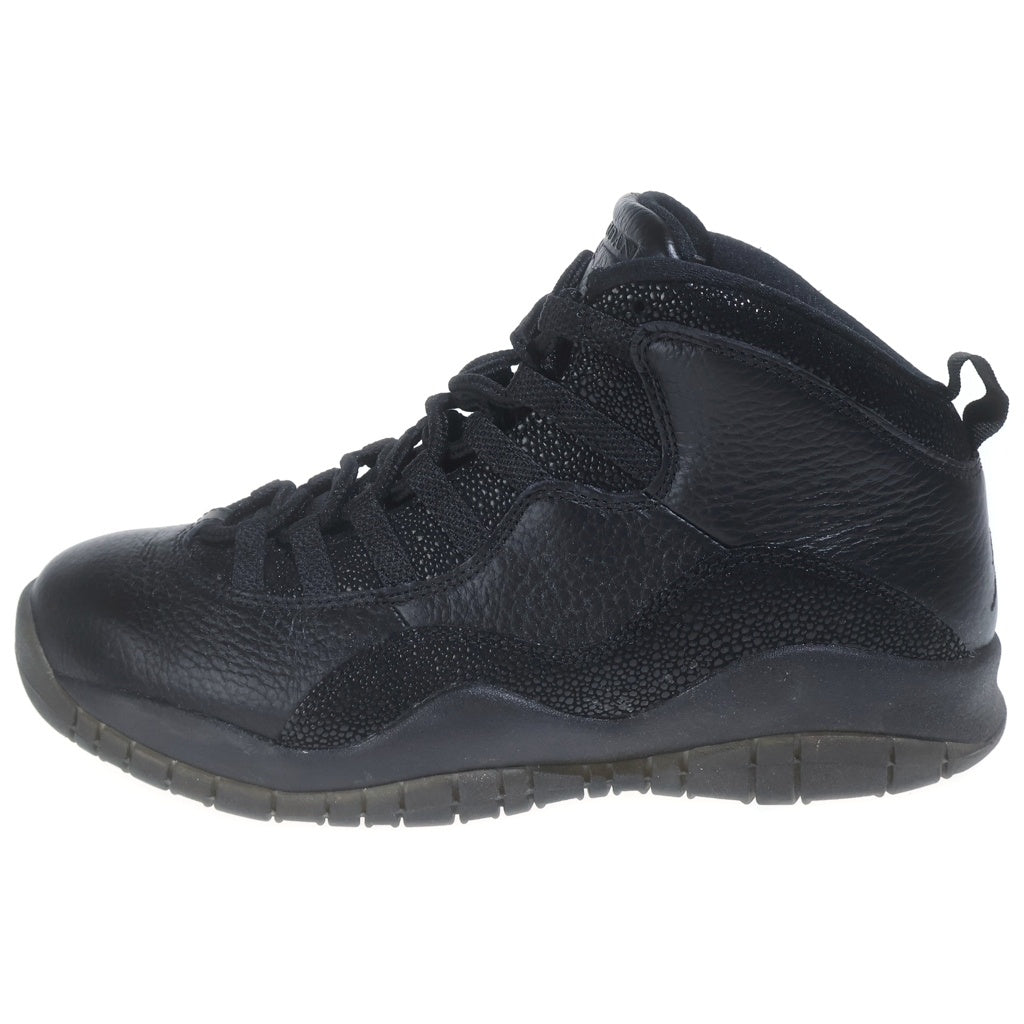 NIKE(ナイキ) AIR JORDAN 10 RETRO OVO ナイキ エアジョーダン10レトロ オクトーバーズ ベリー オウン スニーカー レザー ブラック 819955-030