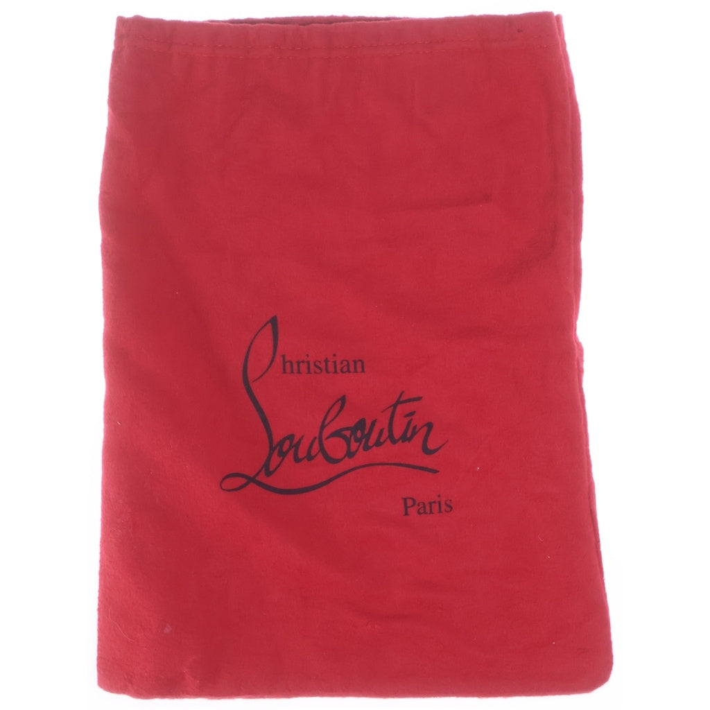 CHRISTIAN LOUBOUTIN(クリスチャンルブタン) Hot Chick Sling ホット チック スリング ヒールサンダル エナメル レッド 38 レディース