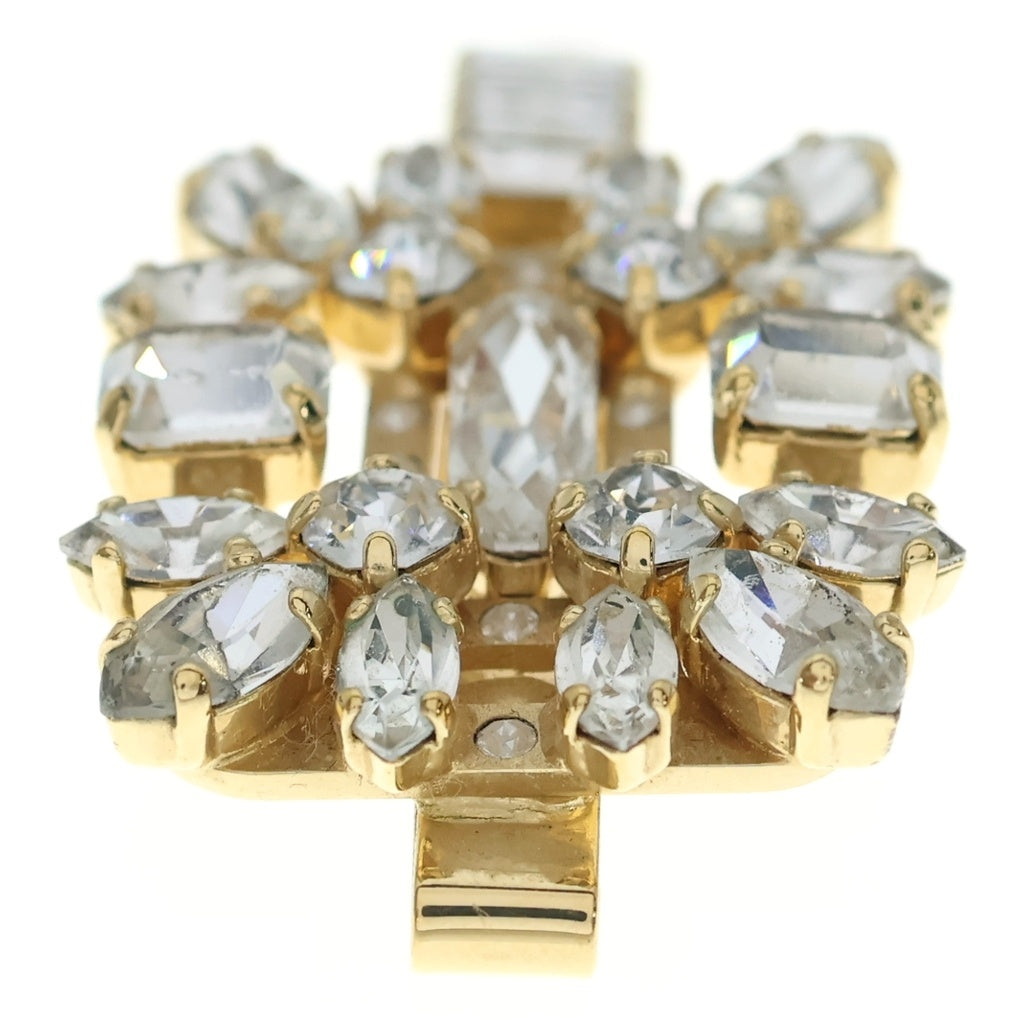 Roger Vivier(ロジェヴィヴィエ) ブロッシュヴィヴィエ ヘアクリップ ラインストーン ゴールド