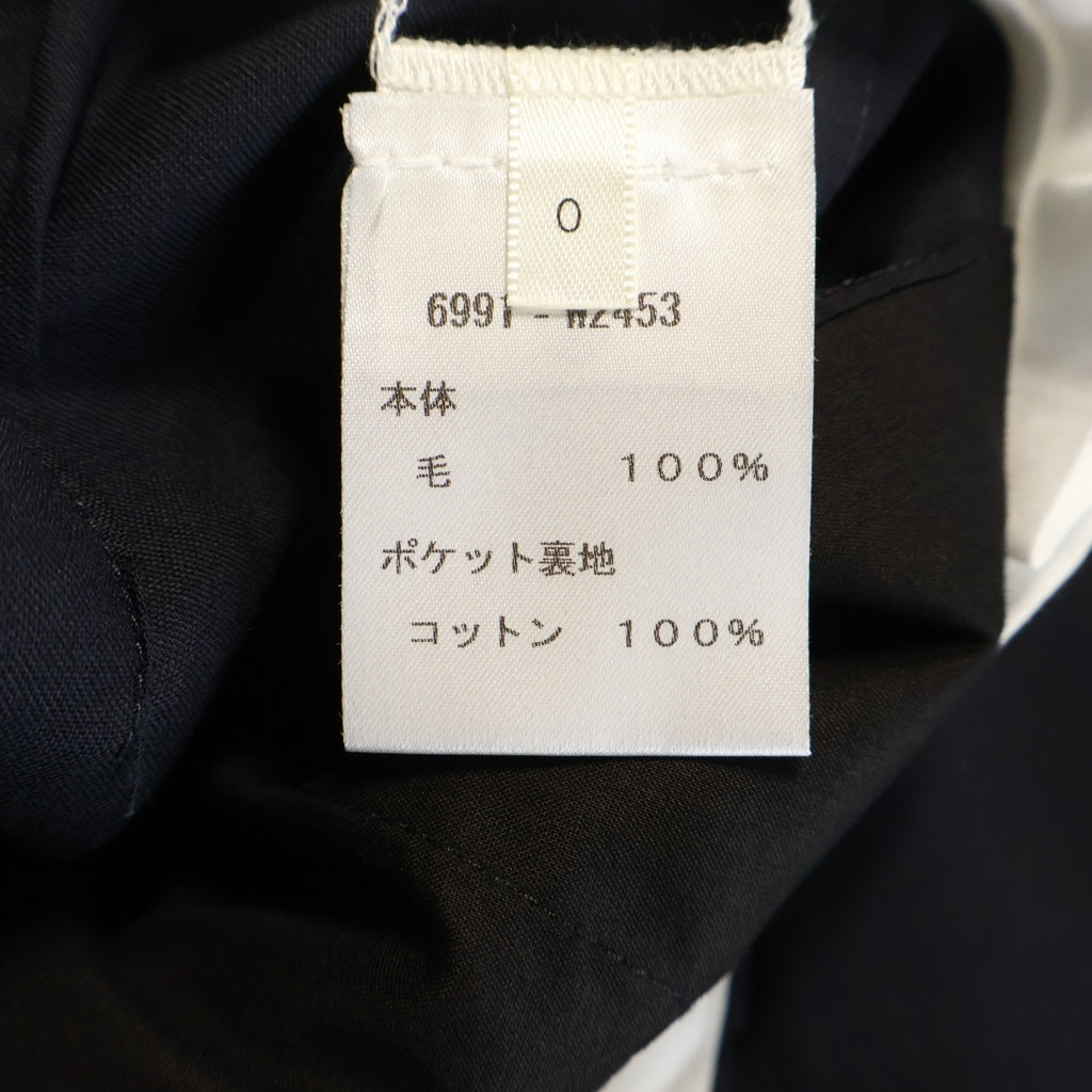 THE ROW(ザロウ) ワイドパンツ ネイビー ウール レディース
