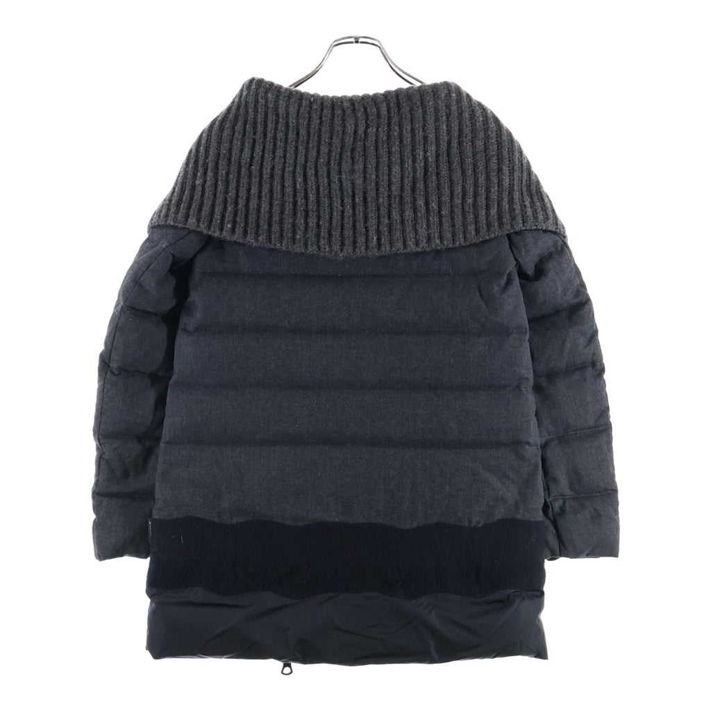 MONCLER(モンクレール) LORIENT ロリアン ダウンジャケット コート グレー ウール レディース