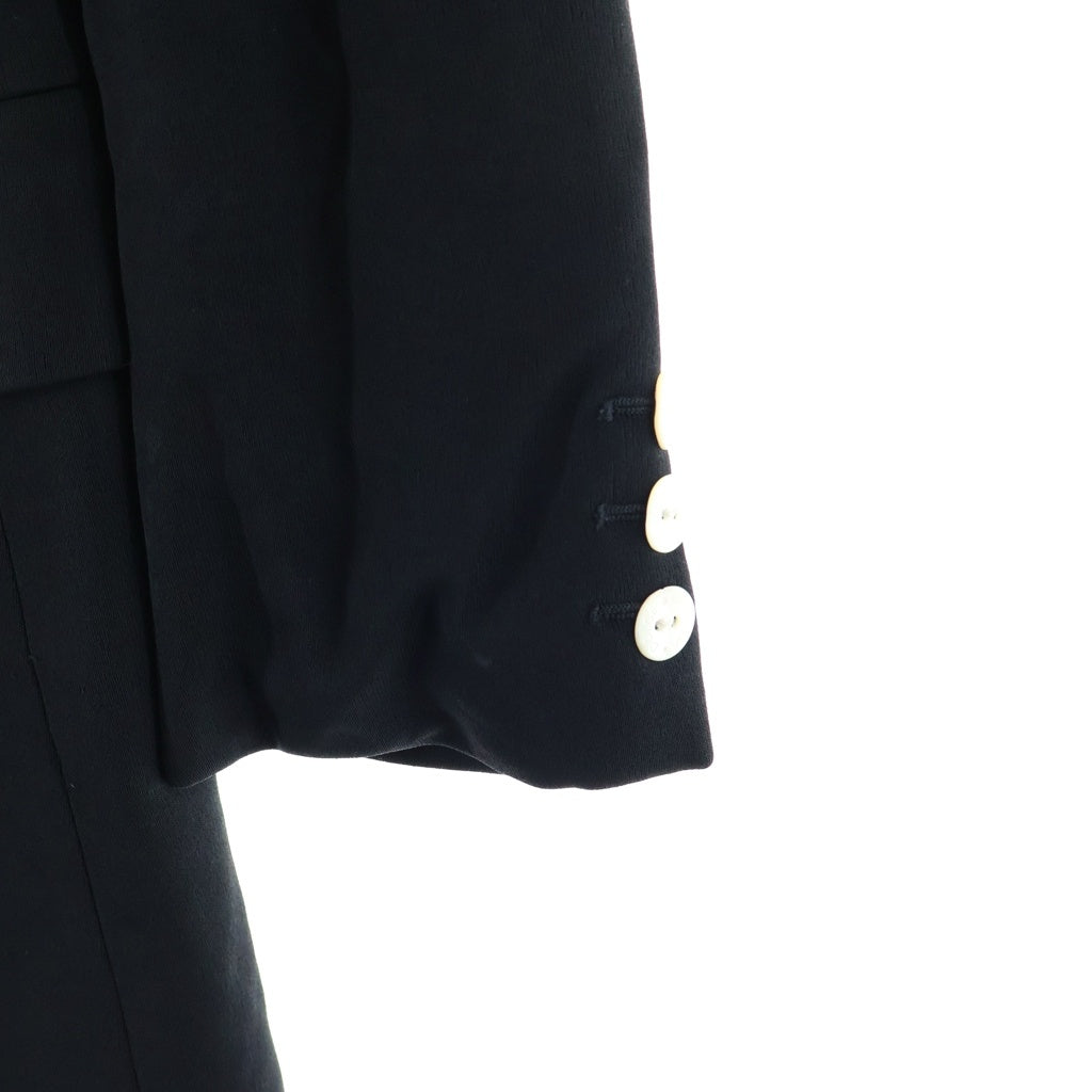 DOLCE & GABBANA(ドルチェアンドガッバーナ) セットアップスーツ ビスコース ダブルブレスト ジャケット ノータック パンツ ブラック レディース B845/6711