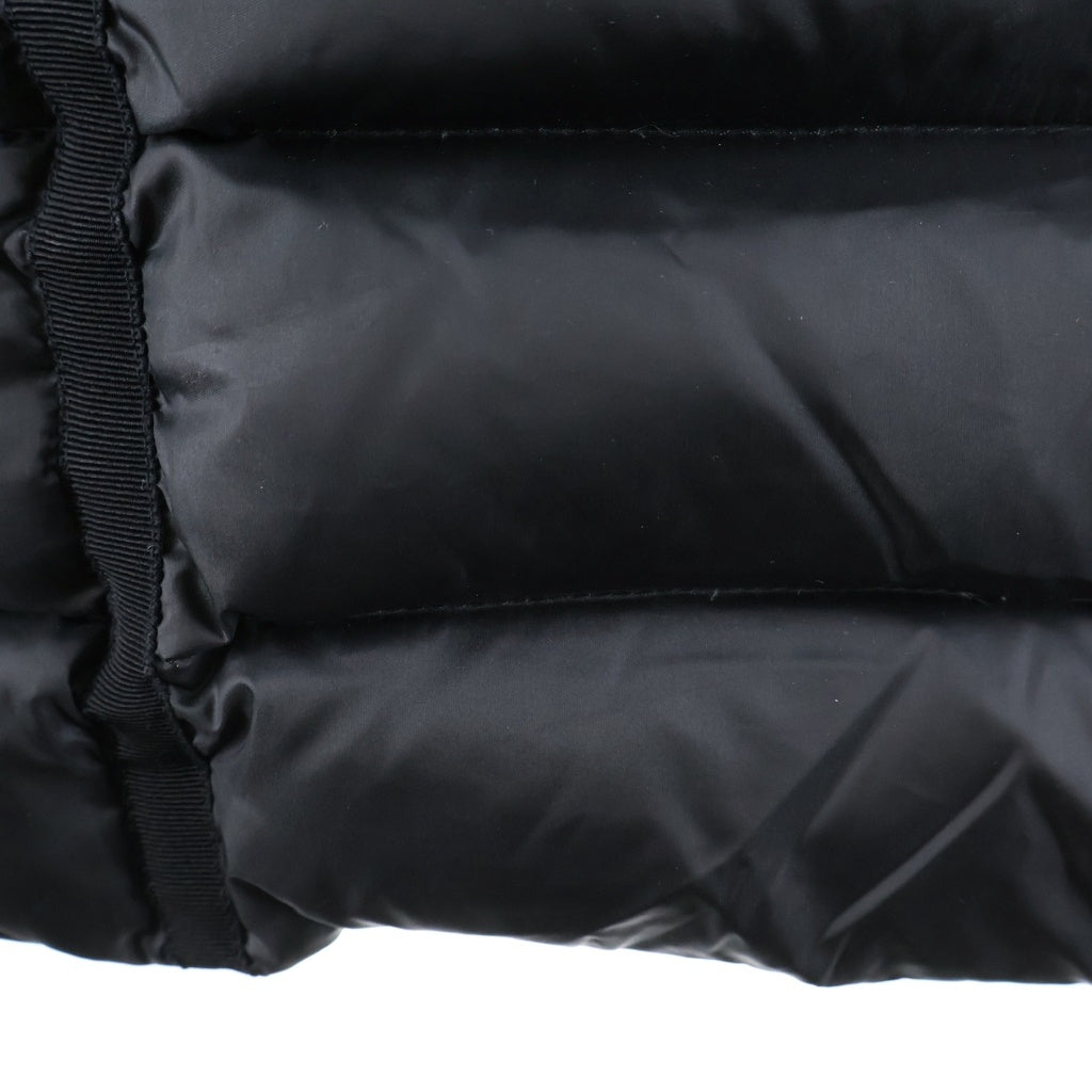 MONCLER(モンクレール) MONCLER モンクレール HERMIFUR GUBBOTTO エルミファー ジュボット ファーダウンジャケット ナイロン ブラック レディース