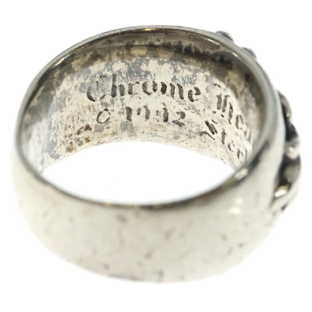 CHROME HEARTS(クロムハーツ) FLRL CRS フローラルクロス リング シルバー BCA346