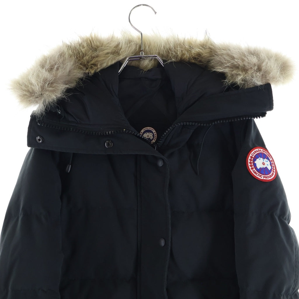 CANADA GOOSE(カナダグース) MACKENZIE PARKA マッケンジー パーカ ダウンコート フード ファー ブラック 2302JL レディース