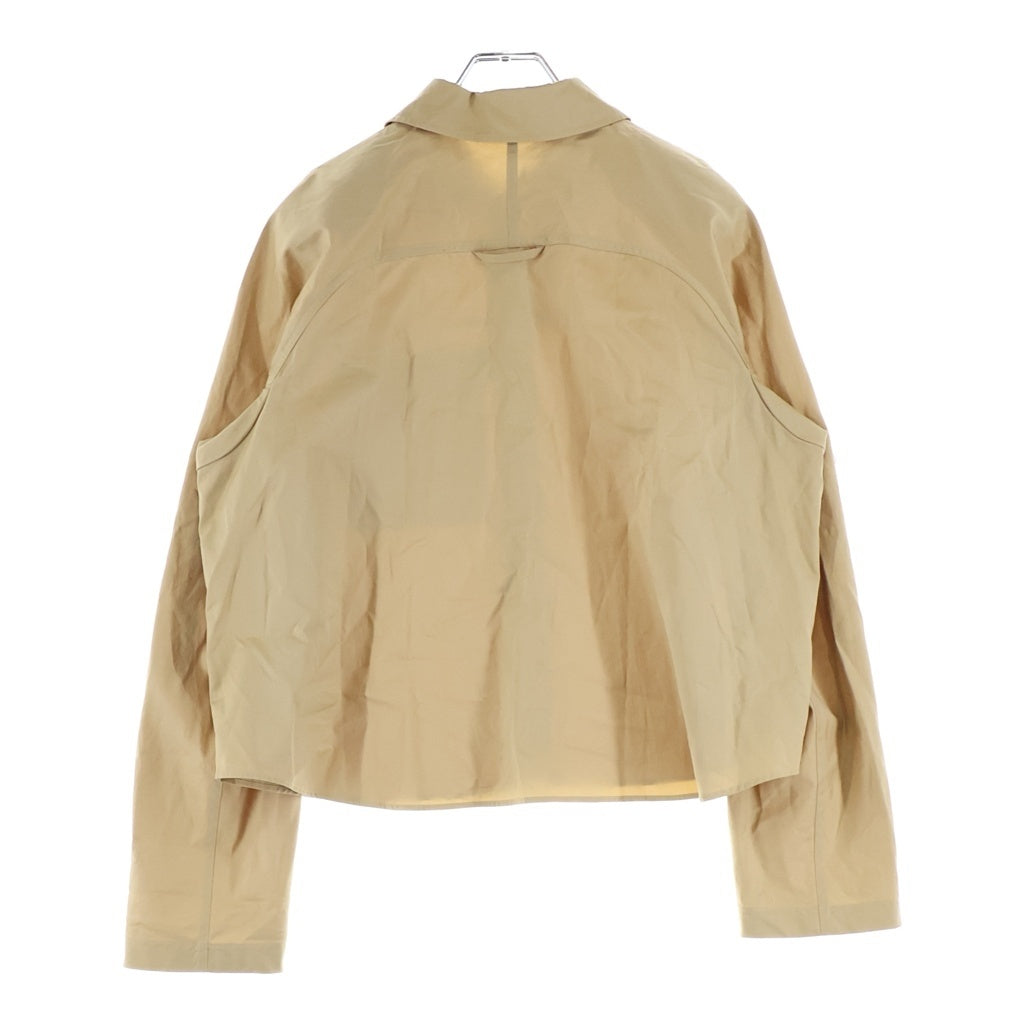 HERMES(エルメス) 25SS クルードセル セリエボタン スナップボタン 長袖シャツ ベージュ レディース 5E0635DV