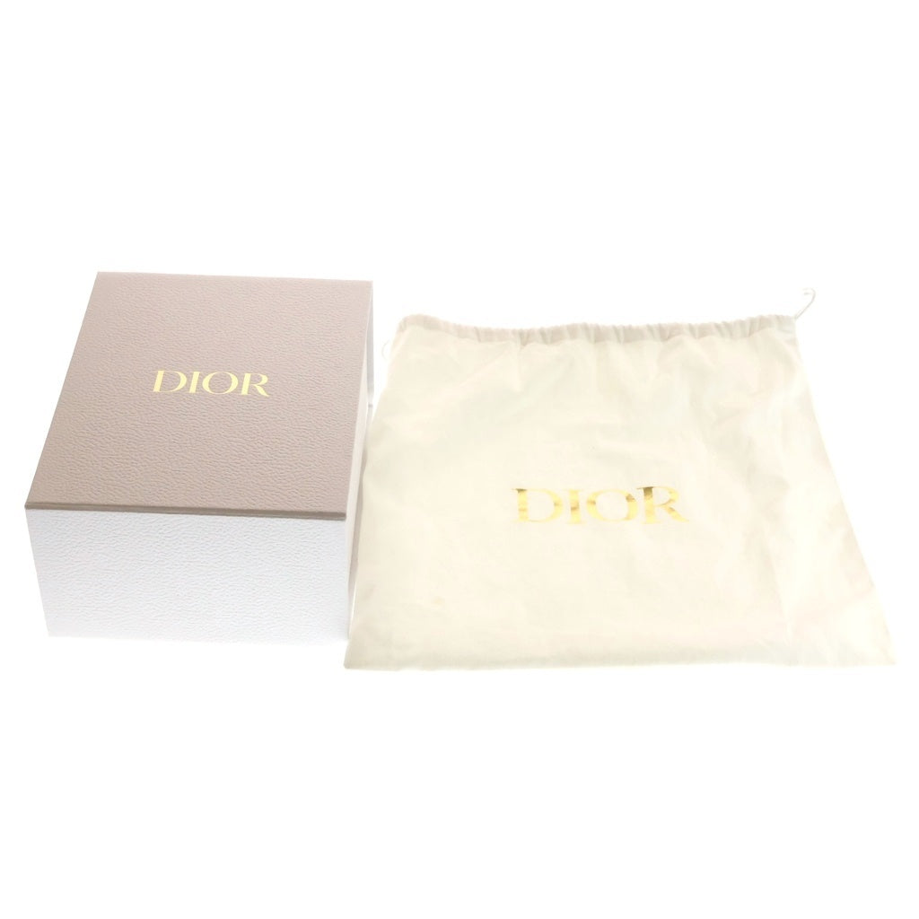 Christian Dior(クリスチャンディオール) カロ バックパック リュック ミディアム ブラック ラムスキン レディース
