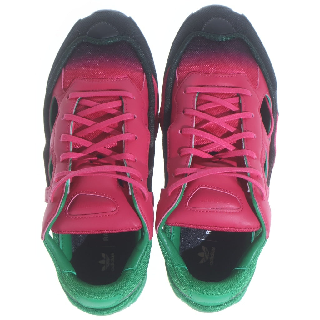 adidas by RAF SIMONS(アディダス バイ ラフシモンズ) レプリカントオズウィーゴ ハイカットスニーカー ピンク×グリーン