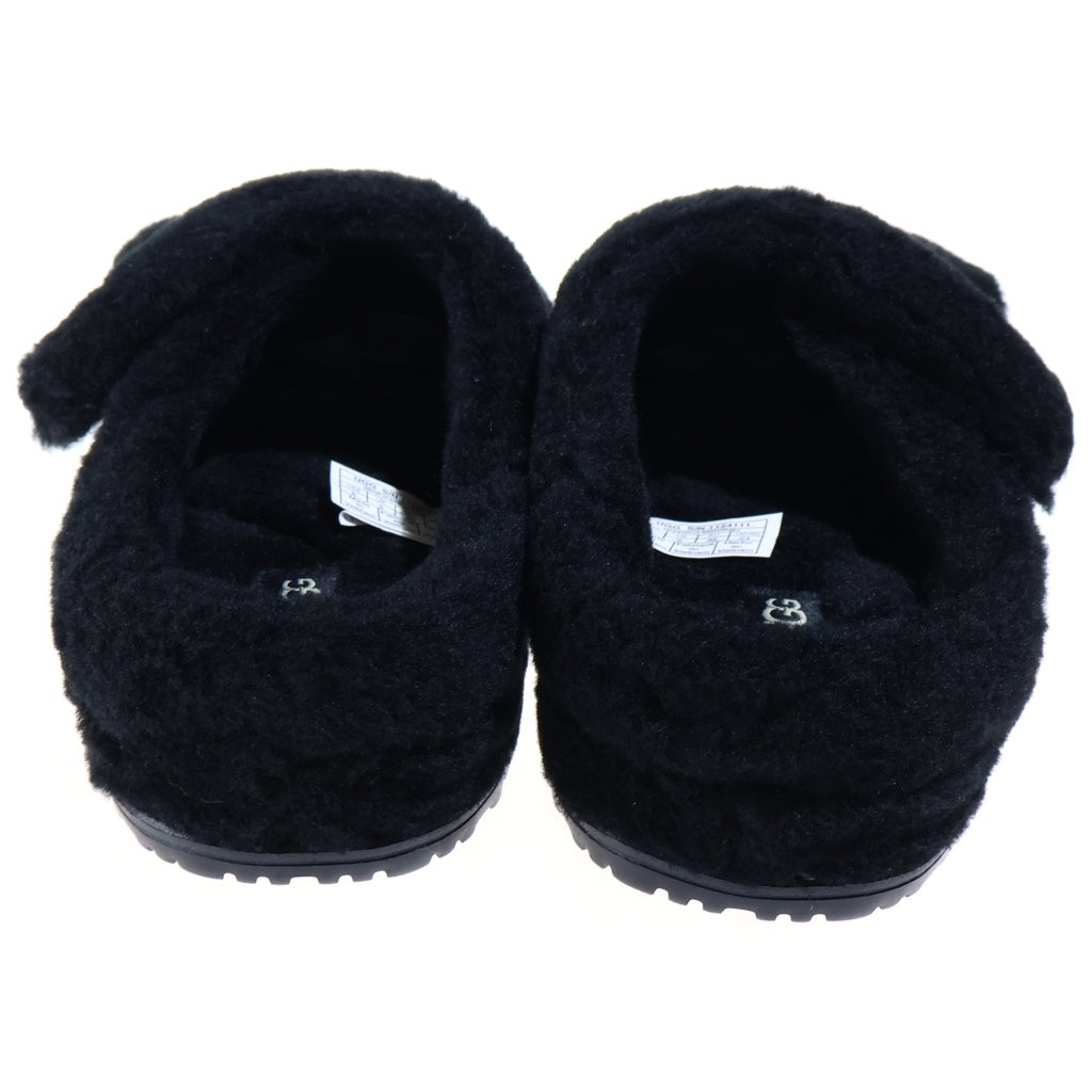 UGG(アグ) M FLUFF THAT フラッフザット サンダル ブラック シープスキン 1124111 レディース