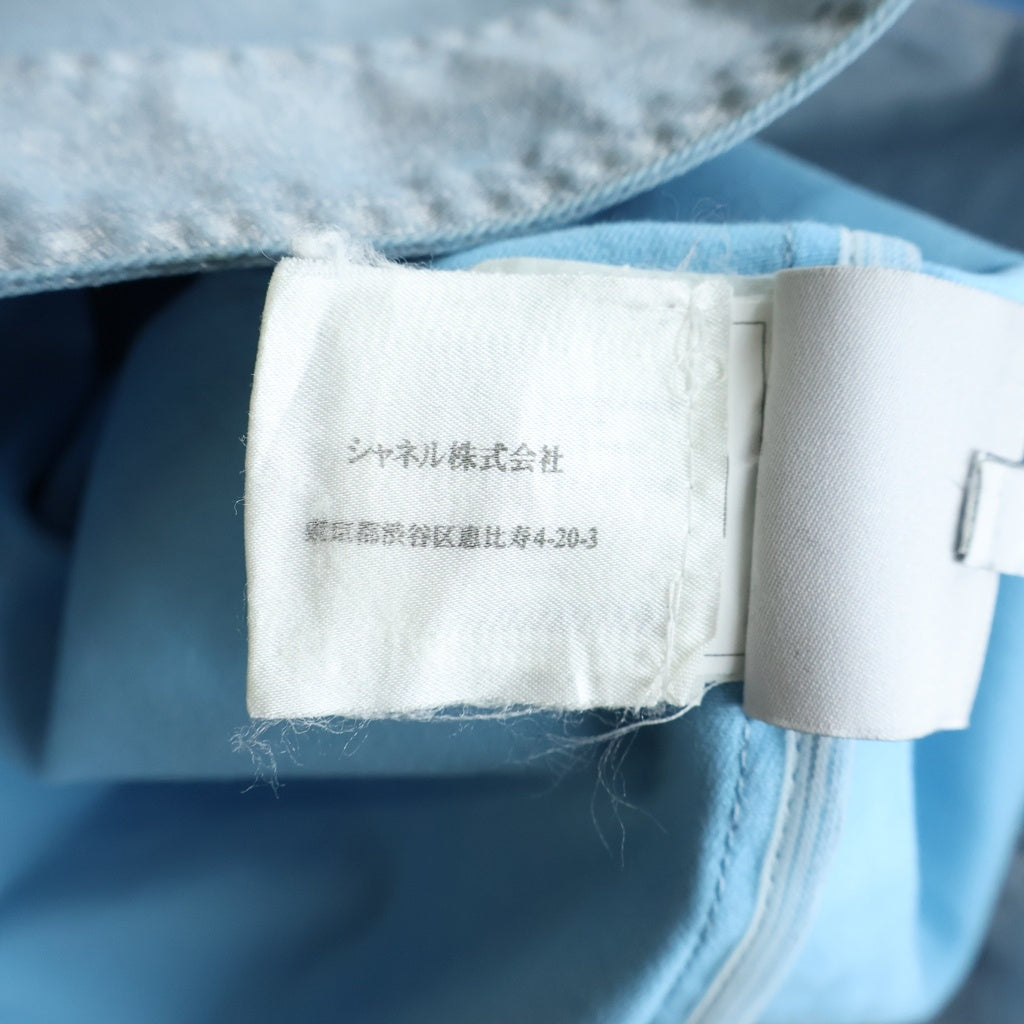 CHANEL(シャネル) スポーツライン ココマークデニムジャケット ライトブルー シルバー金具 P19641V11332 レディース