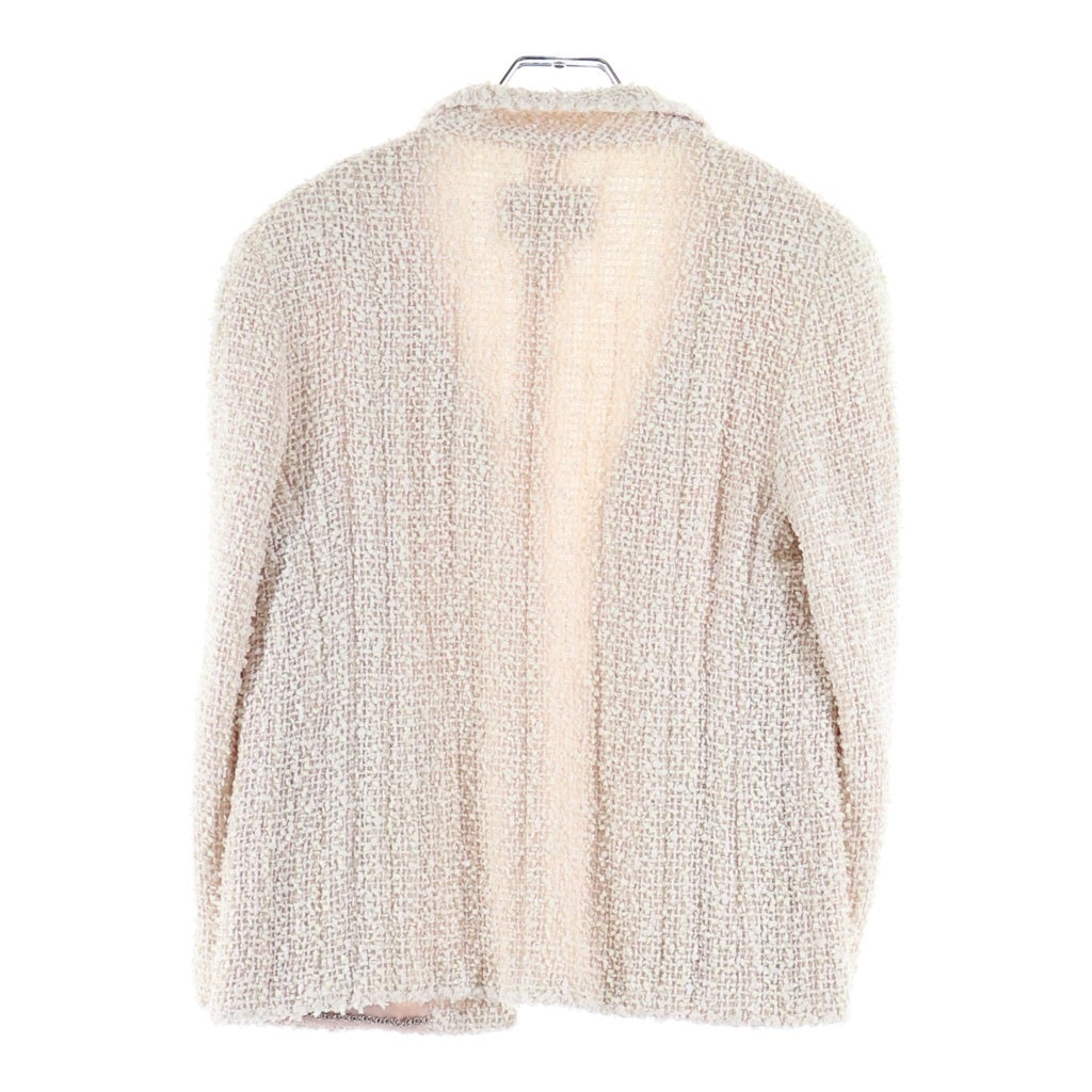 CHANEL(シャネル) 99P ココマークボタン ファンシーツイード ジャケット ピンク レディース P12743W02489