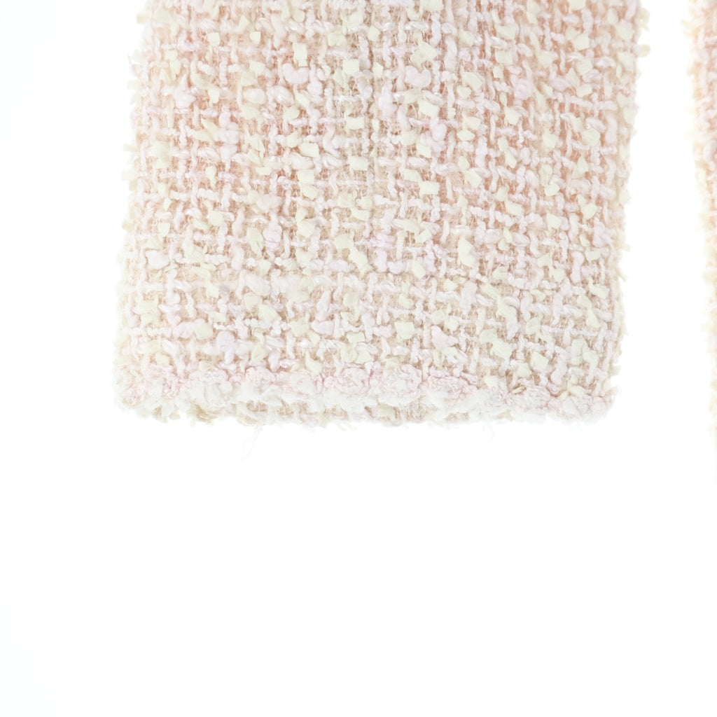 CHANEL(シャネル) 99P ココマークボタン ファンシーツイード ジャケット ピンク レディース P12743W02489