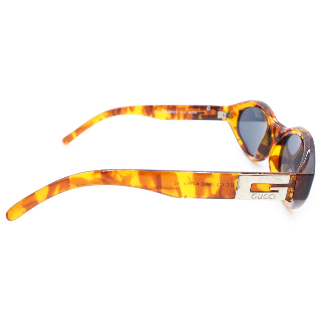 GUCCI(グッチ) オーバルサングラス 柄 プラスチック ブラウン 145 GG2411/S D19 56□16 レディース