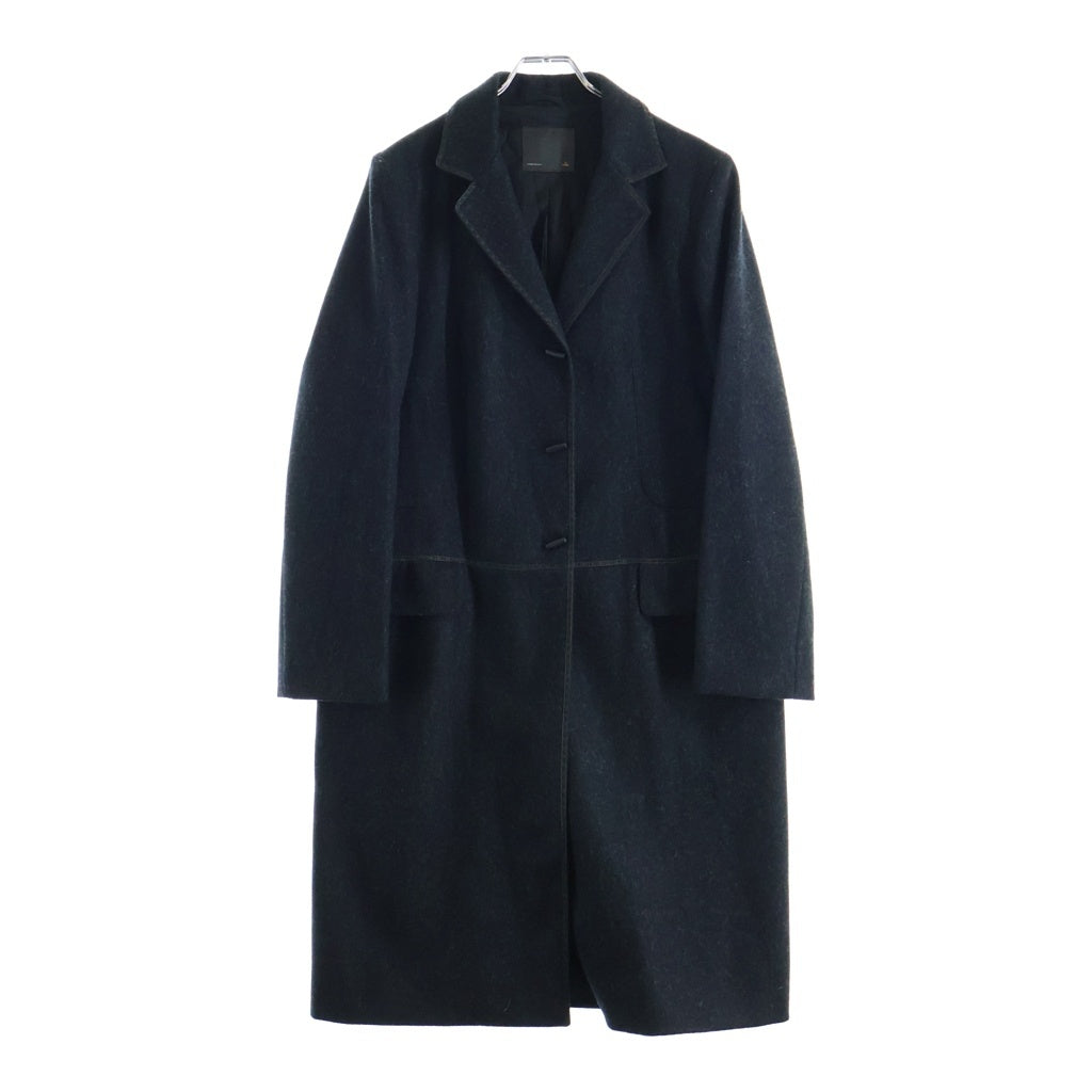 FENDI(フェンディ) ウールチェスターロングコート ブラック #44 78012 2992 レディース