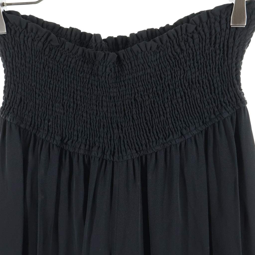DIOR(ディオール) シャーリングサロペットパンツ ブラック OG13630 ID02 レディース