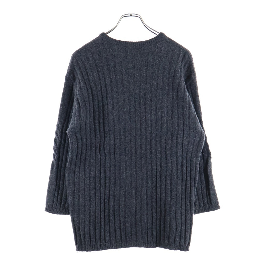 FENDI(フェンディ) クルーネックニット トップス 無地 グレー レディース