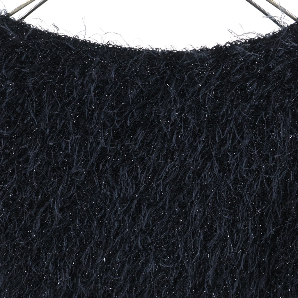 CELINE(セリーヌ) シャギーニットプルオーバー トップス ブラック #42 レディース