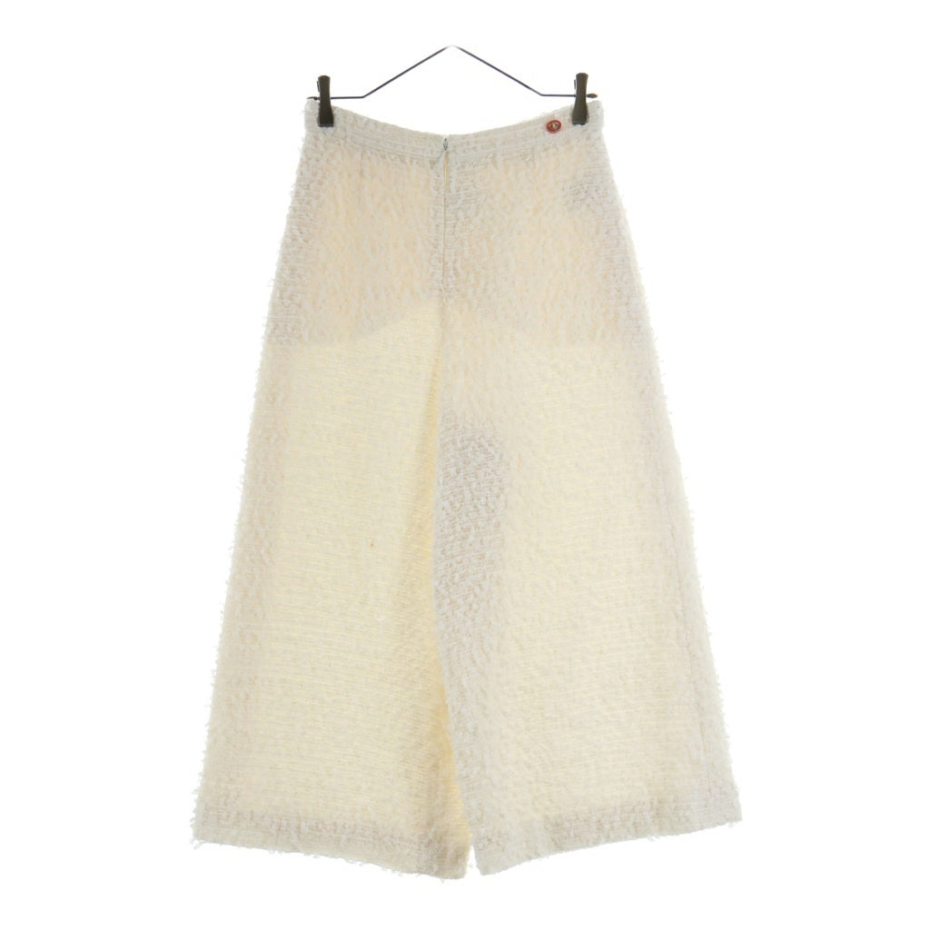 CHANEL(シャネル) ツイードワイドパンツ アイボリー P56017V29319 レディース