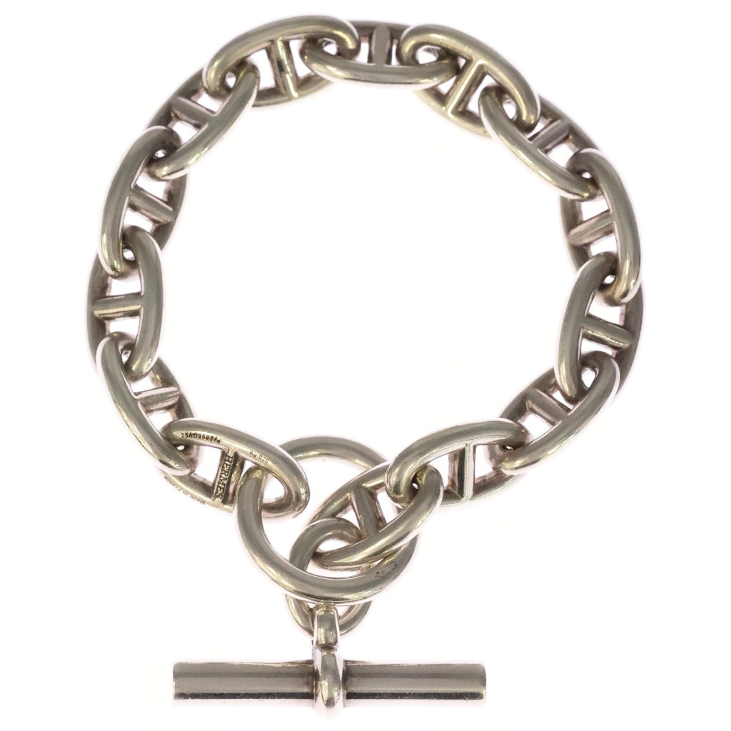 HERMES(エルメス) Chaine d'Ancre 14LINK シェーヌダンクル GM ブレスレット SV925 シルバー