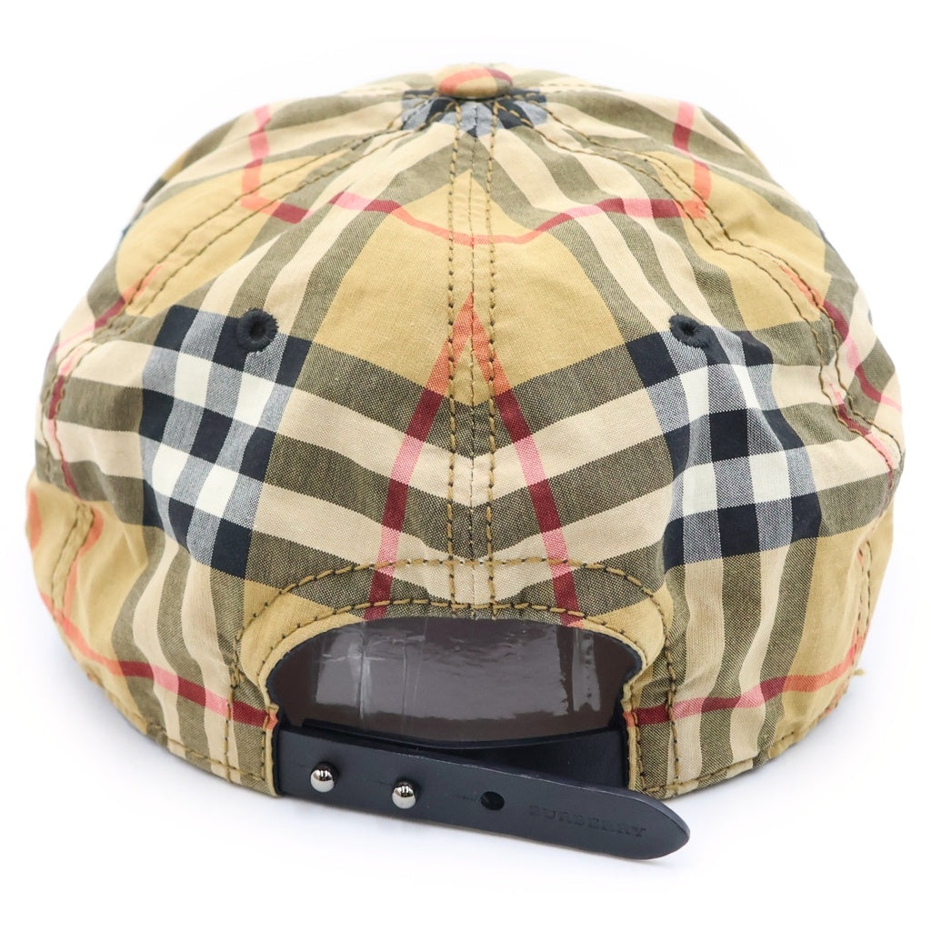 BURBERRY(バーバリー) ノバチェック キャップ ベージュ
